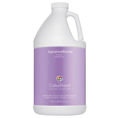 ColorProof Signature Blonde VIOLET SHAMPOO 64.oz - 1/2 Gallon (306)