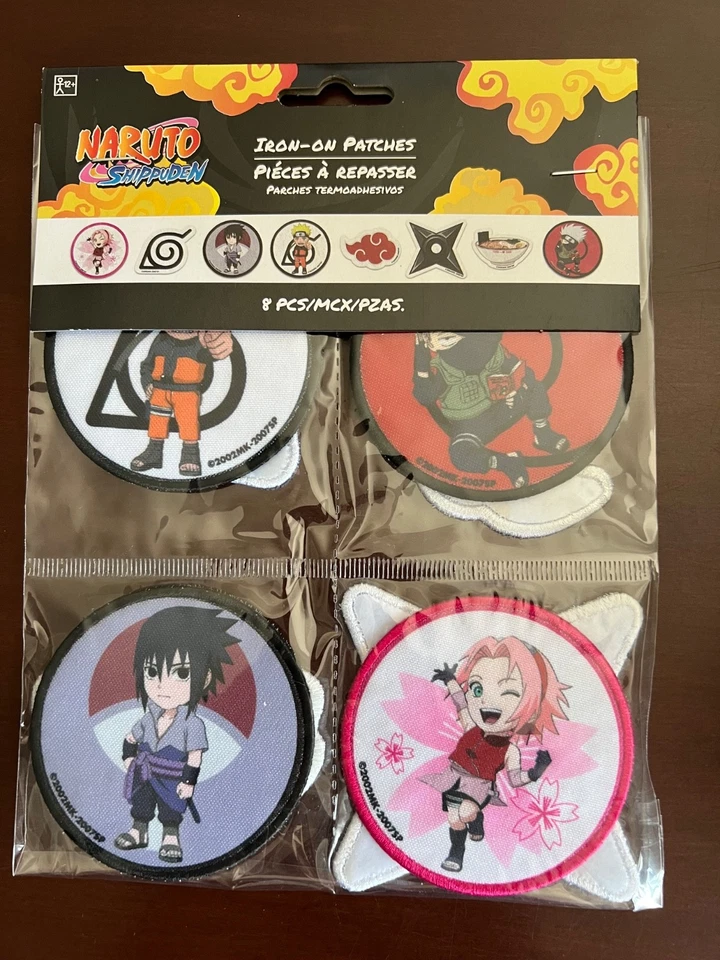 Parches y tatuajes para fiestas de cumpleaños nuevos de Naruto Foto 3 de 4