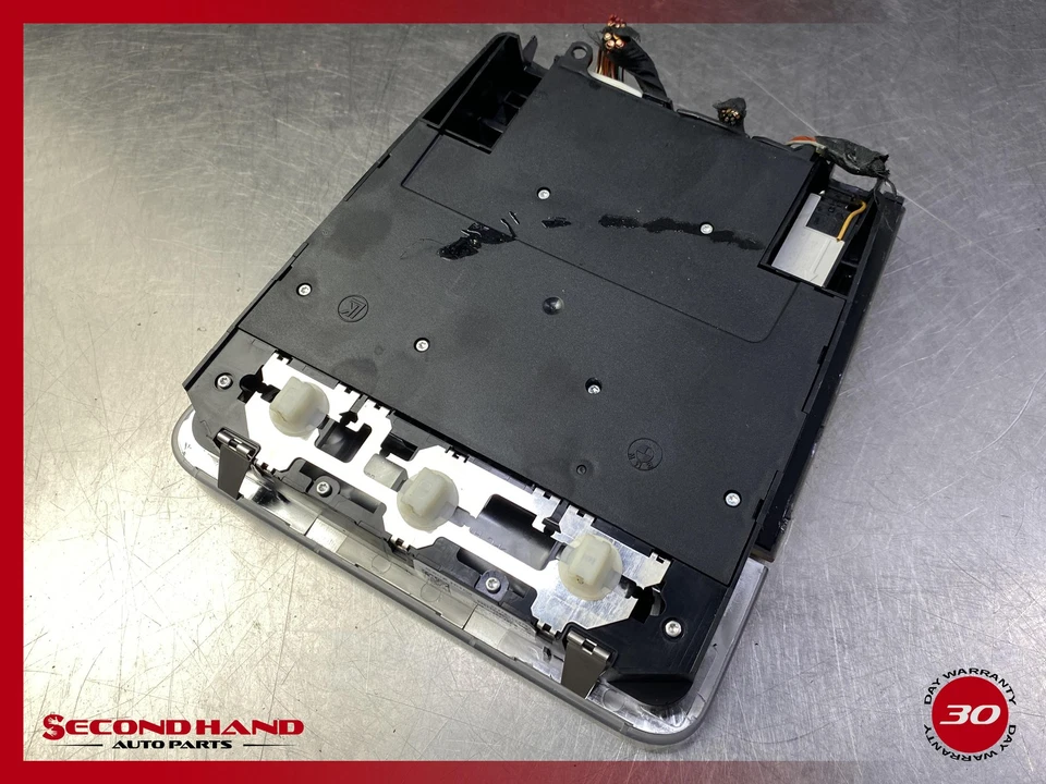 06-12 BMW E90 3 Series Sedan Overhead Dome Reading Light Lamp Switch Beige OEM✅ - Image 4 of 4