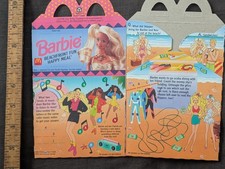 Vintage Collectors Barbie McDonald's Happy meal box