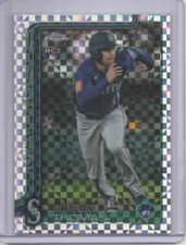 2025 Topps Chrome Update #USC185 Rhylan Thomas Rookie X-fractor