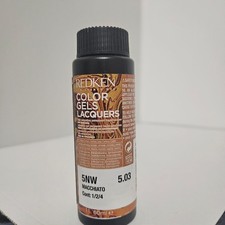 REDKEN COLOR GELS LACQUERS 5NW 60ML PERMANENT COLOR 