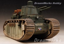 AwardWinner Built 1/35 75Ton FCM Char 2C Multi-Turret Super Tank 90 Poitou PE