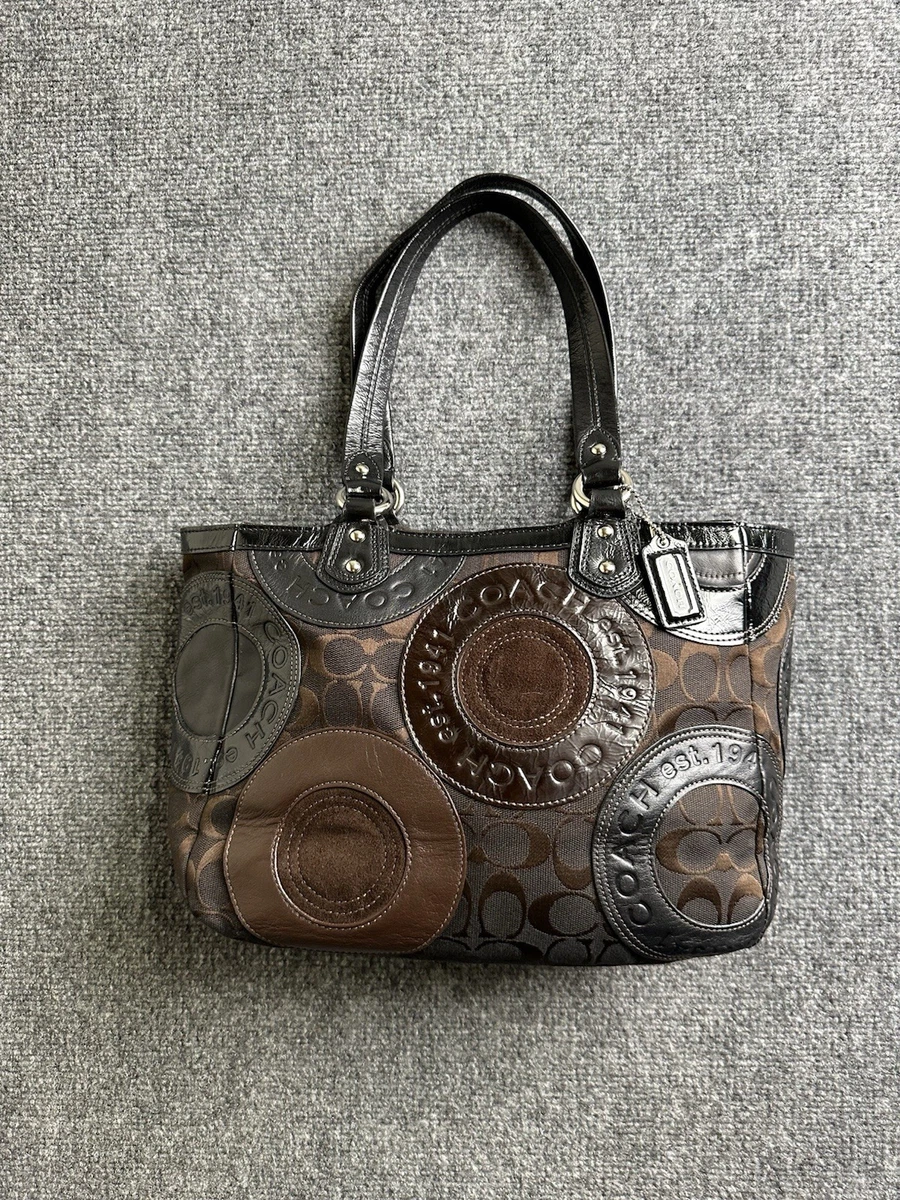 Coach Patchwork Tote Brown Bags & Handbags for Women for sale | eBay
