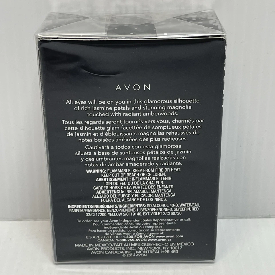 Avon FEMME парфюмированная вода спрей 1,7 жидкой унции 50 мл жасмин магнолия янтарное дерево 2014 - Изображение 3 из 4