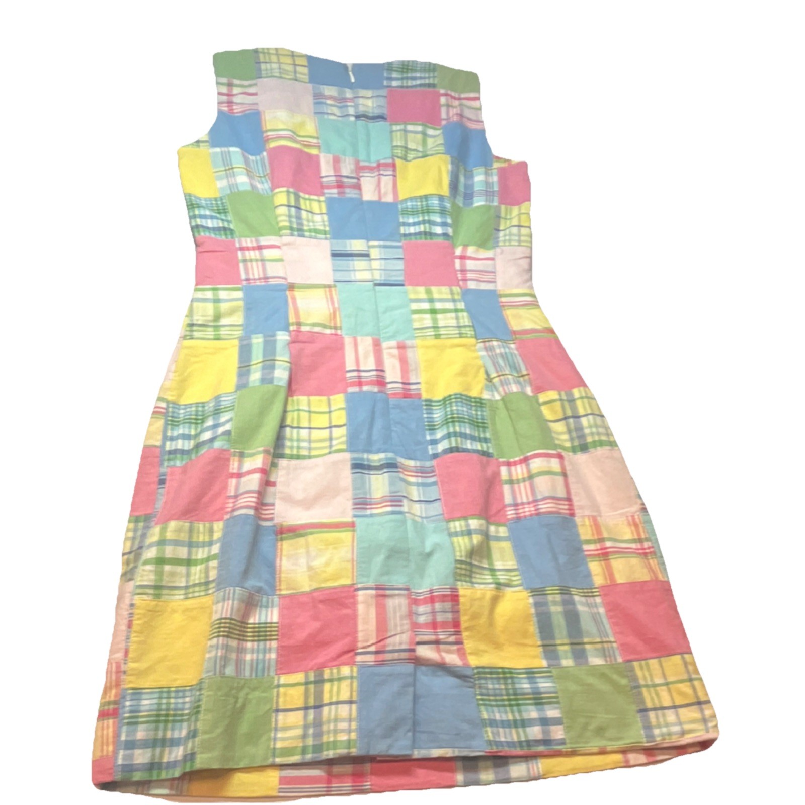 Brooks Brothers Patchwork Multicolor Cotton A-Lin… - image 5