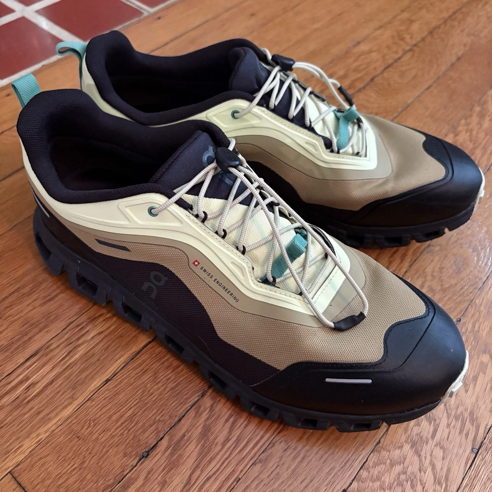 On Cloud 6 Geo Waterproof Limelight Safari 3MG10424660 Men's Hiking Shoes