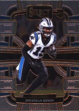 2023 Panini Select #16 Jonathan Mingo Rookie Silver Prizms Carolina Panthers