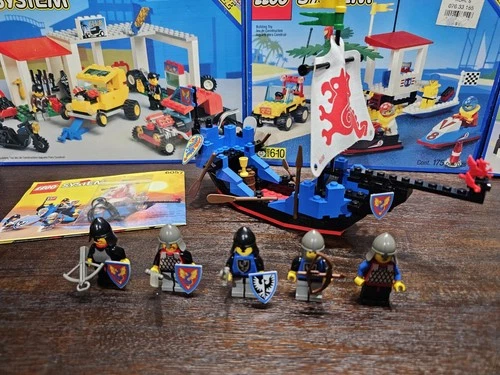 LEGO Castle: Vintage System Sea Serpent (6057) 100% Complete Manual/extras