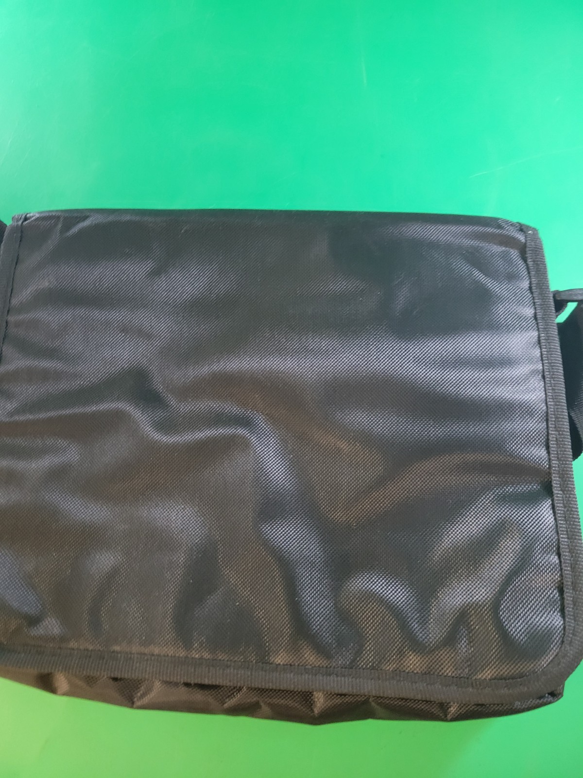 Padded Case 9" X 6" Blue Interior Black Exterior New