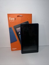 Amazon Fire 7 Tablet With Alexa 7" Display 8 GB Marine Blue 7th Gen