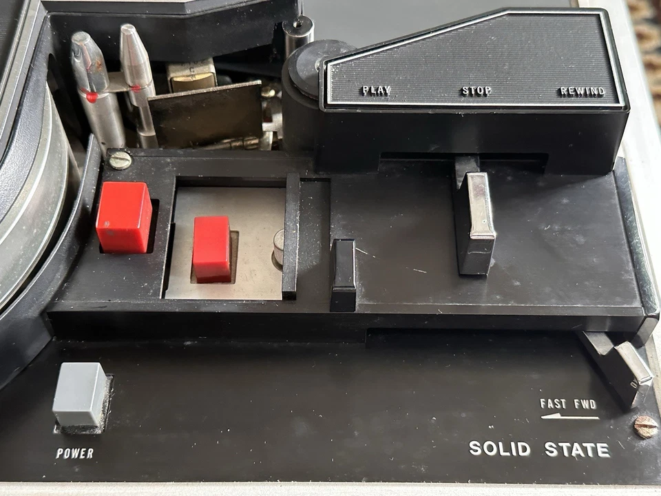 Vintage Sony CV-2100 CE Video Recorder / Tape Machine 1967 - Video Reel to Reel - Image 4 of 4