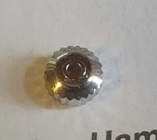 Original Omega Stainless Steel wristwatch Crown ST 42055069