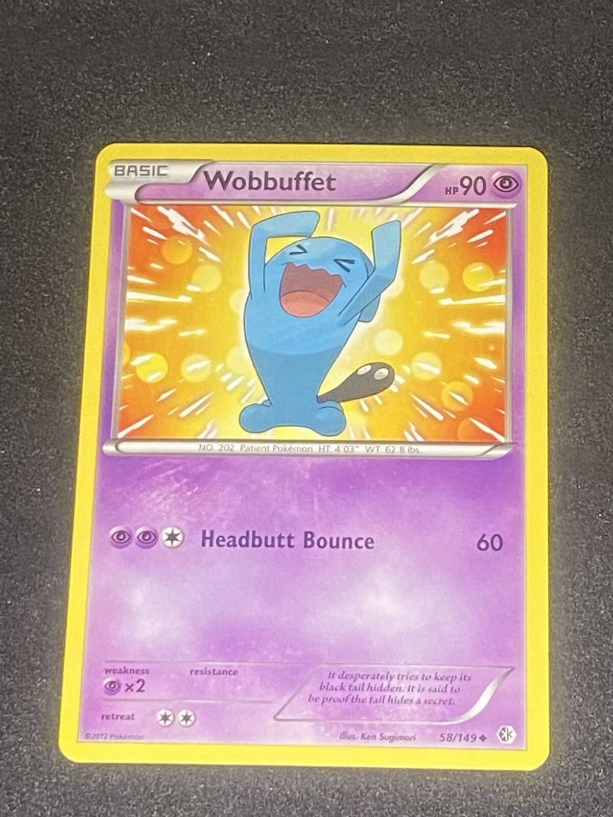 NM Wobbuffet 58/149 Boundaries Crossed Regular