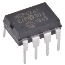10PCS Microchip MCP6241-E/P MCP6241 Wide Bandwidth Operational Amplifier New IC