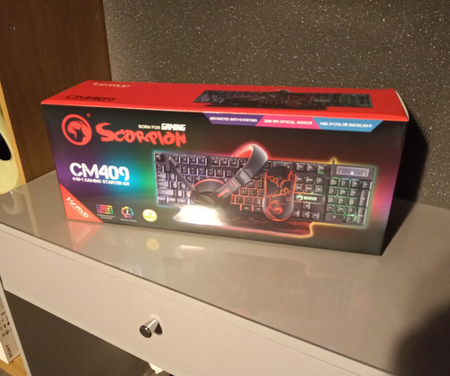 Marvo Scorpion CM409 4-In-1 Gaming Starter Kit for Windows / MAC - Afbeelding 6 van 7