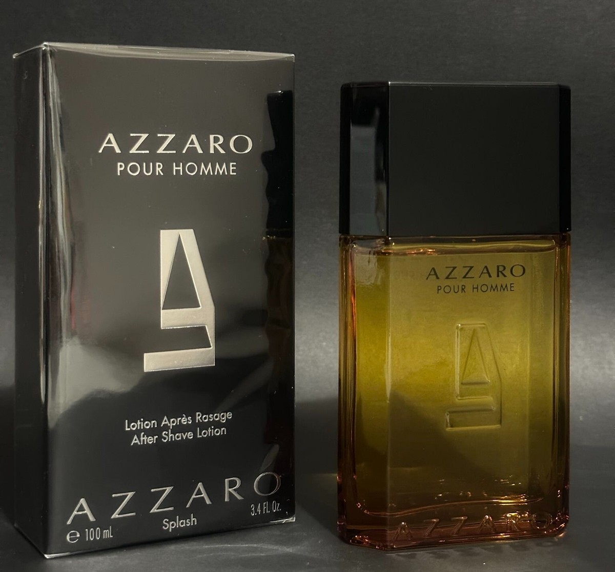 Fragrance Azzaro Pour Homme After Shave Lotion Azzaro Silver Black