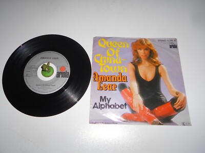 Amanda Lear - Queen of China Town (1979) Vinyl 7` inch Single Vg +++