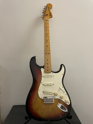 1979 Fender Stratocaster Original 3 Tone Sunburst Natural Relic