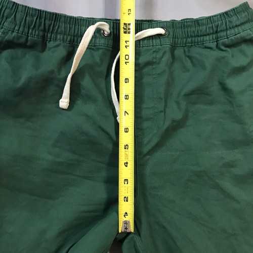 Denim Co Bermuda Shorts Mens Extra Large Green Relaxed Elastic Waist - Picture 7 of 11