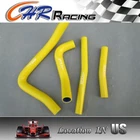YELLOW For Suzuki RM250 RM 250 1996-2000 1997 1998 1999 Silicone Radiator Hose