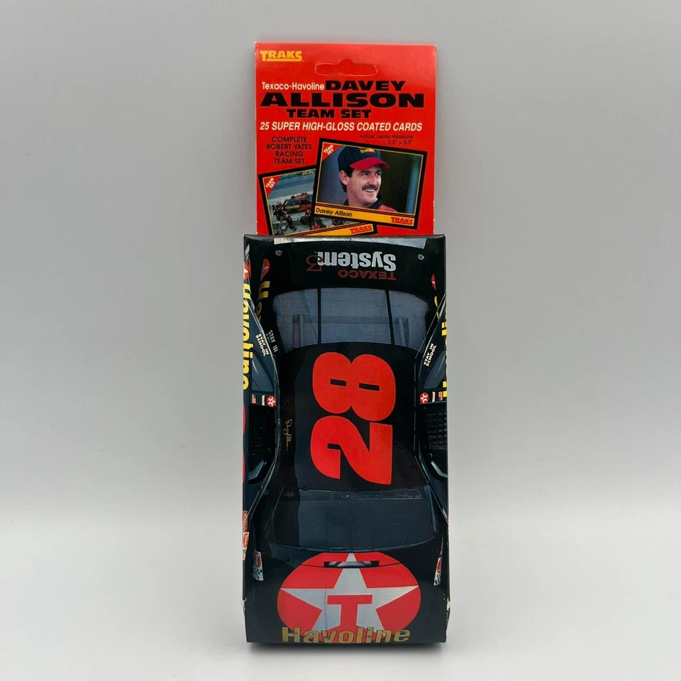 1992 Traks Team Card Sets Racecar Boxes - Allison, Earnhardt, K Petty LOT OF 3 - Image 2 of 4