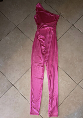 pink jumpsuit