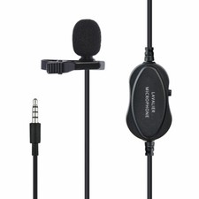 YELANGU MY2 Professional Lavalier Microphone Omni-directional Condenser Mic NEW
