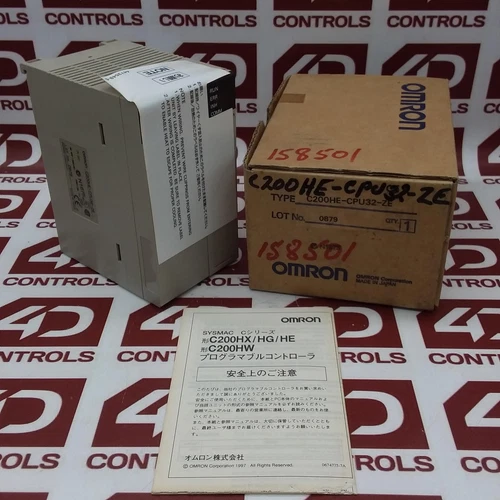C200HE-CPU32-ZE | Omron | Sysmac C200, CPU Module, Opened