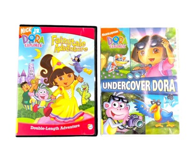 2 Nickeloden Dora the Explorer Fairytale Adventure & Undercover