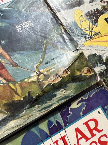 (Lot of 15) Popular Machanics 1940 To 1952 Science Magazines Graphic Covers - Picture 9 of 17