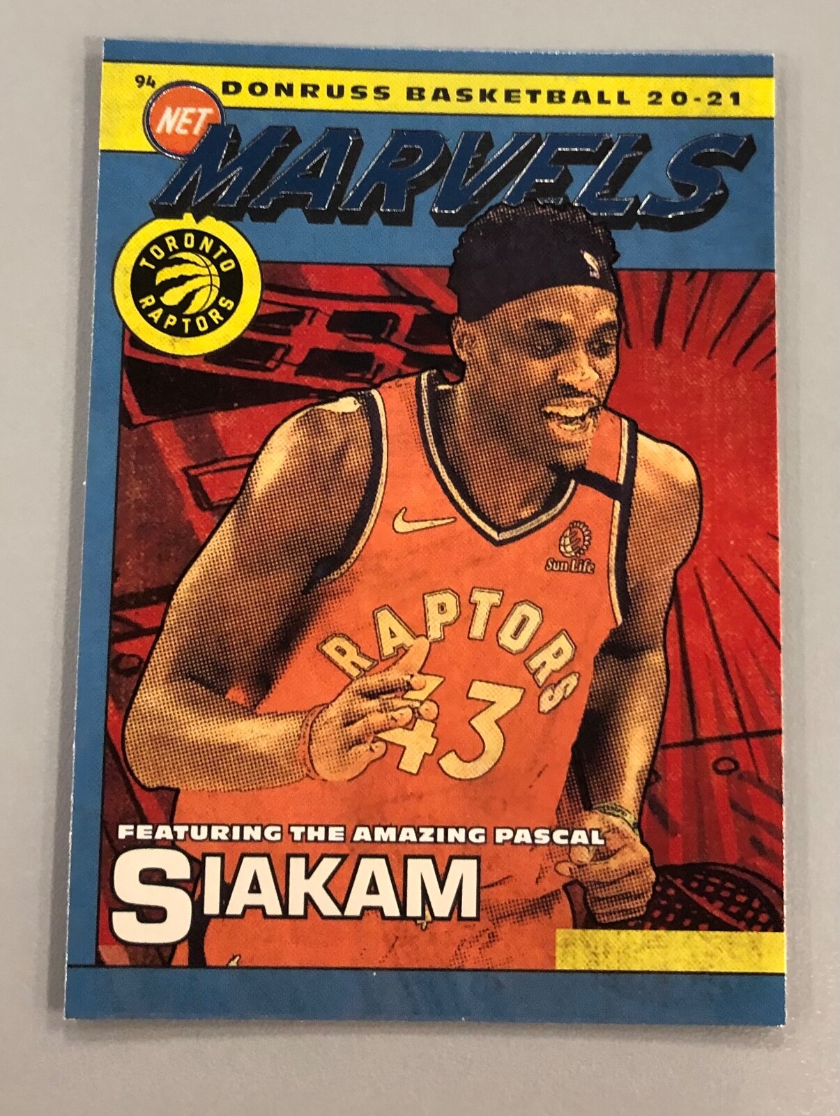 Pascal Siakam 2020-21 Donruss Marvels #3