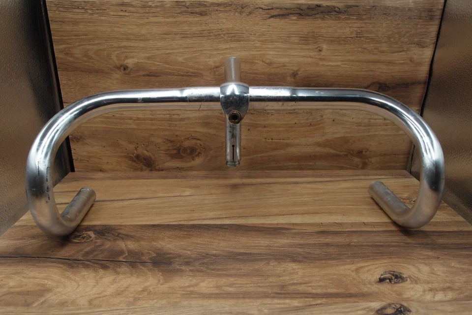 Barra de caída manillar 3 TTT Criterium hecho en Italia + vástago de pluma 3 TTT 22,2 mm carretera Foto 2 de 4