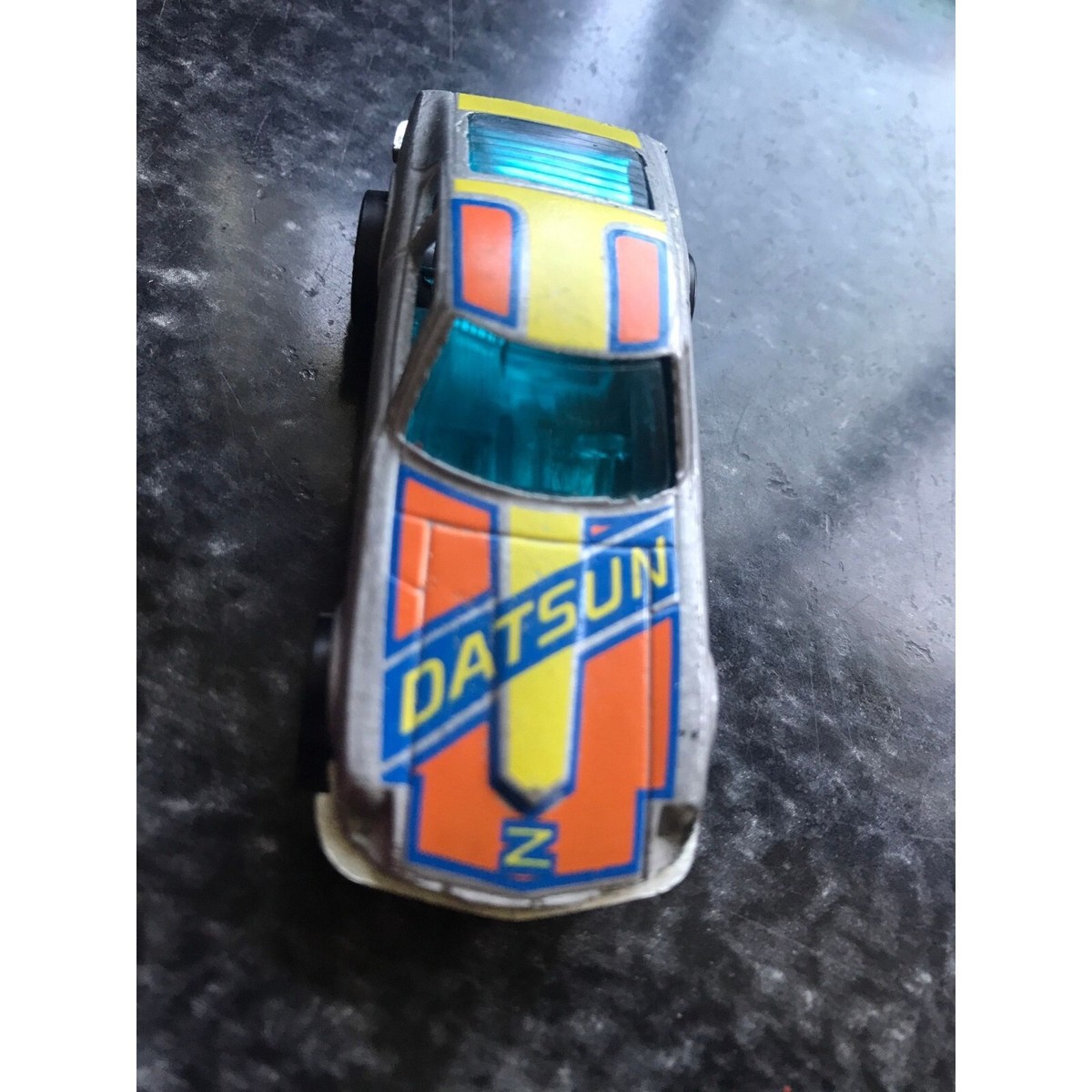 Vtg Z Whiz Hot Wheels Datsun 1976 Made In Hong Kong Blue