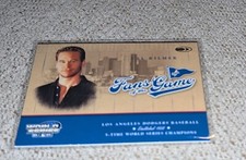 2004 VAL KILMER DONRUSS WORLD SERIES FANS OF THE GAME #FG-1 DODGERS