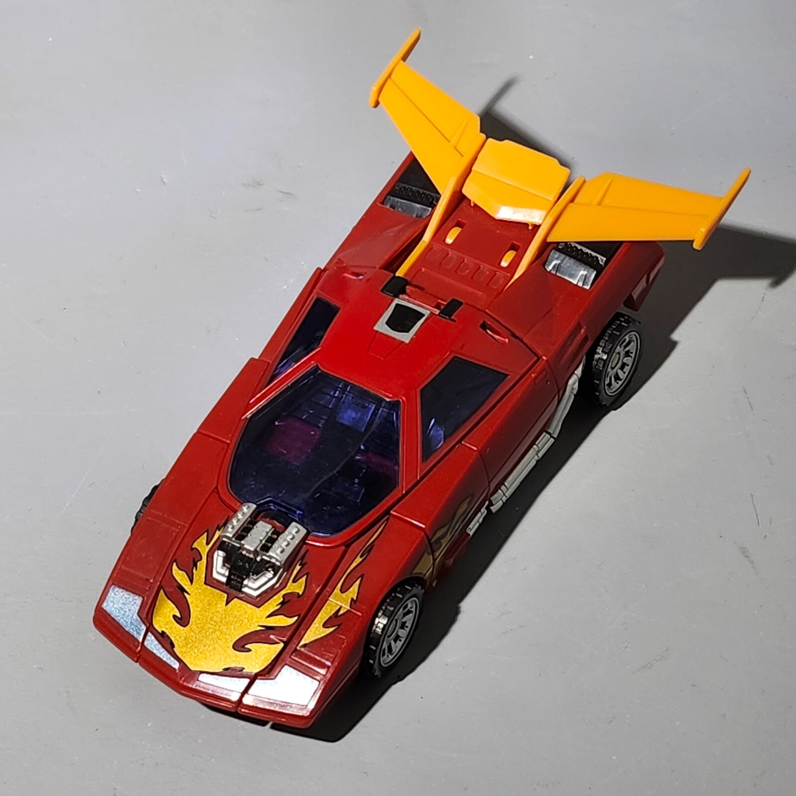 Transformers Classics Deluxe HOT ROD Incomplete No Gun or Missle Rodimus