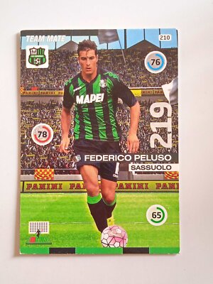 2015-16 Panini Adrenalyn XL Federico Peluso Sassuolo #76