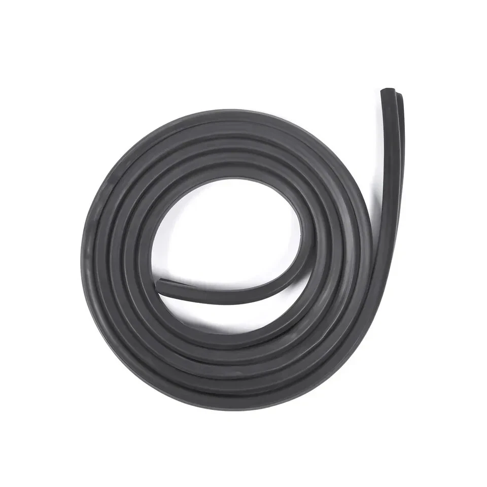 GMC Truck Front Door Window Run Sweep Felts Weatherstrip Seals Kit Set for Chevy Foto 2 de 4