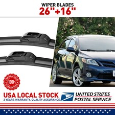 26"+16" Windshield Wiper Blades For Toyota RAV4 2018-2013 2012 2011 High Quality