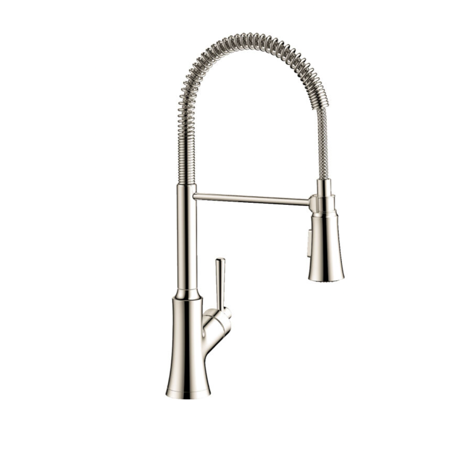 Hansgrohe 04792830 Joleena SemiPro Kitchen Faucet in Polished Nickel