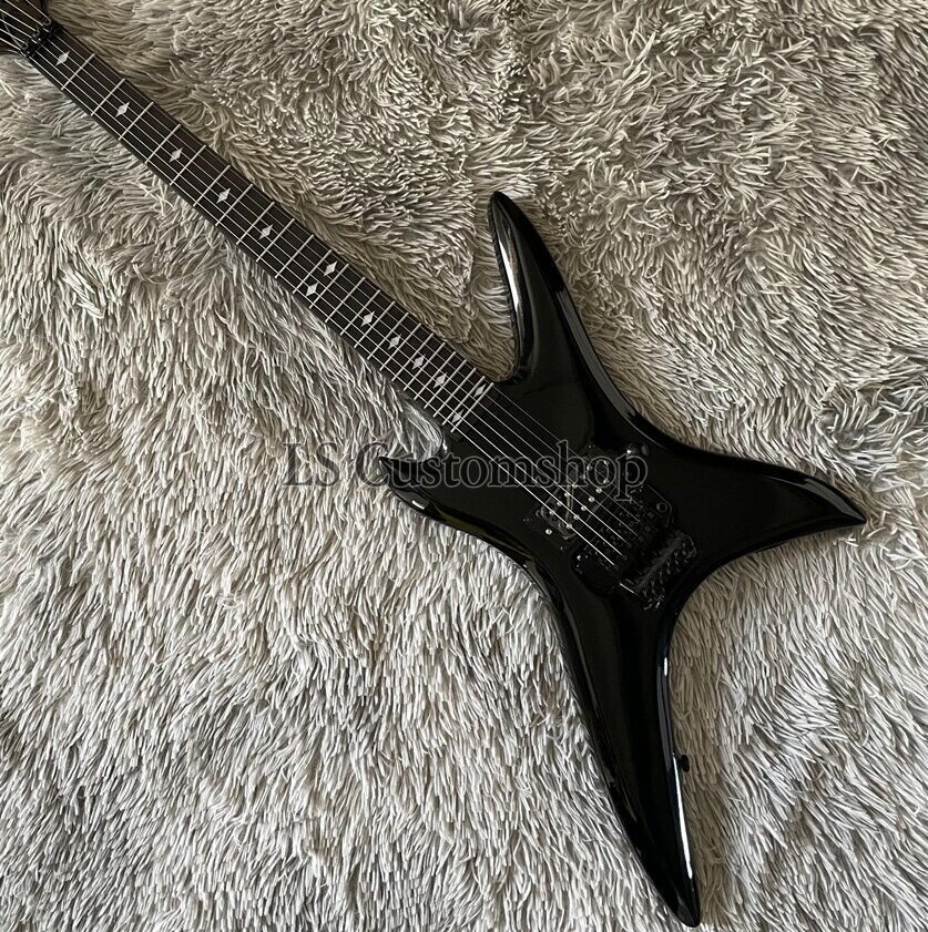 Death Metal Chuck Schuldiner Electric Guitar Rich Stealth BC Style
