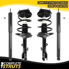 2001-2005 Toyota RAV4 Front Quick Complete Struts & Rear Shock Absorbers Bundle