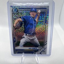 2021 Bowman Chrome #BCP-194 Asa Lacy Prospects Mojo Refractor Kansas City Royals