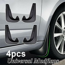 4pcs Mud Flaps Universal Splash Guards Frontrear Combo Fender Includes Hardware