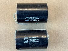 New Pair 47 uF 630V Solen Film Audio Crossover Capacitors Guaranteed MKP France