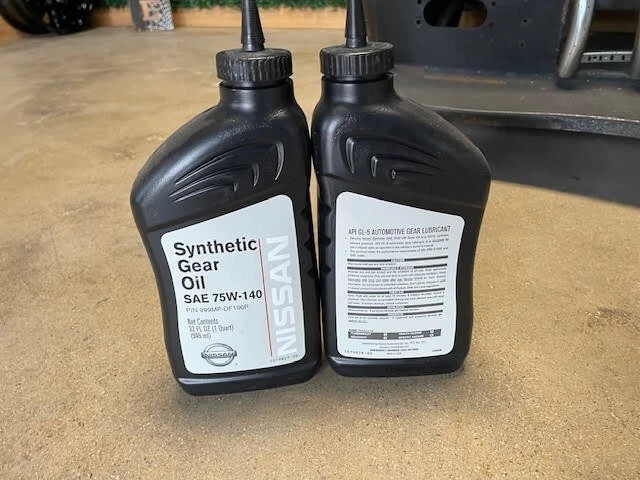 2pk Genuine Nissan Synthetic 75W140 Gear Oil 999MP-DF100P - Image 3 of 3