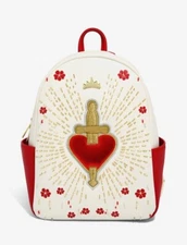 Loungefly Disney Snow White Evil Queen Heart Box Mini Backpack HTF Rare NWT