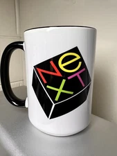 Next Computer Logo 15 oz Coffee Mug Steve Jobs