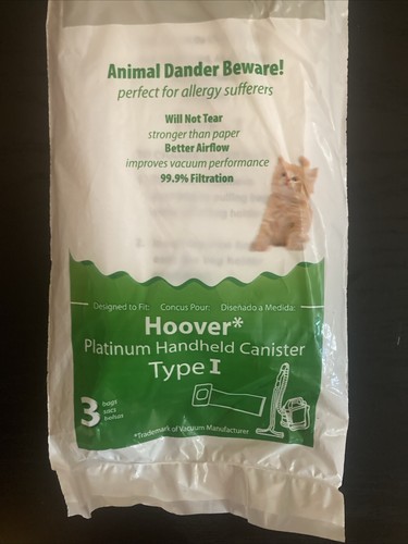 Bolsas de repuesto para aspiradora Envirocare Hoover tipo I HEPA - Imagen 3 de 5