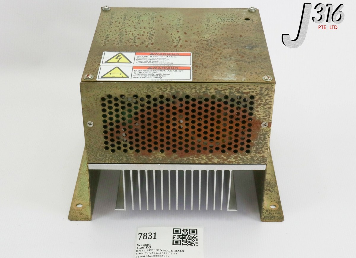 ん 7831 APPLIED MATERIALS SYSTEM-DUAL DEGAS DRIVER ENDURA (PARTS